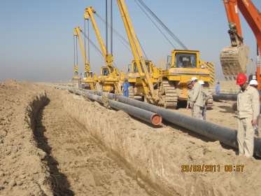 Pipeline and flow lines construction 