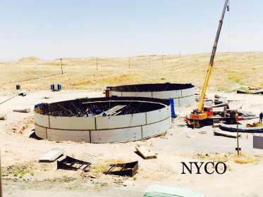 EPC for 2 Crude oil Tanks with 1 fire water tank